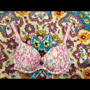 Victoria Secret Pink Push Up Bra